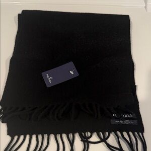 Nautica Classic Black Men's Scarf
